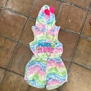 Nickelodeon JoJo Siwa girls romper with hood